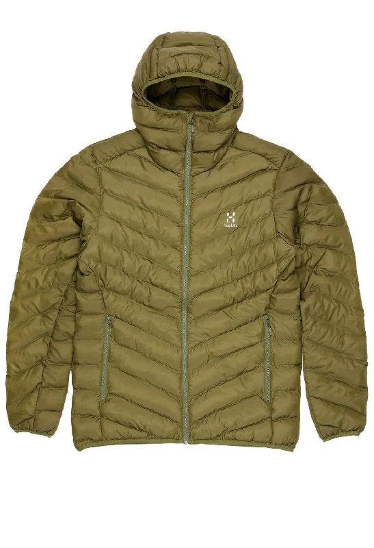 Haglöfs Men's Sarna Mimic Hooded Jacket - Olive Green