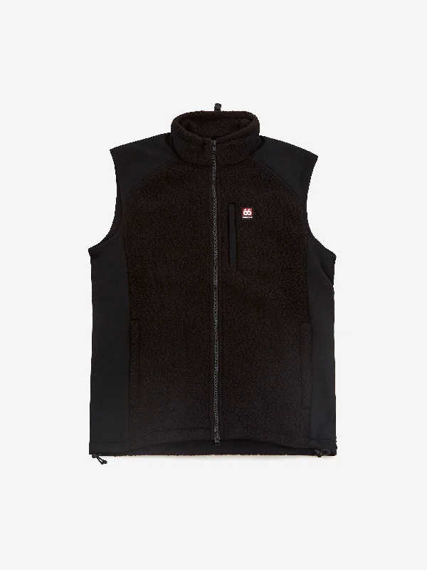 66° North Tindur Sherling Vest - Black