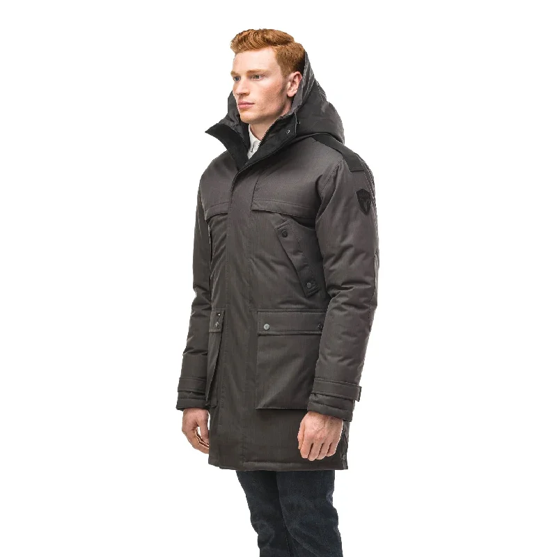 Men's Nobis Yatesy-NF Long Parka Steel Grey