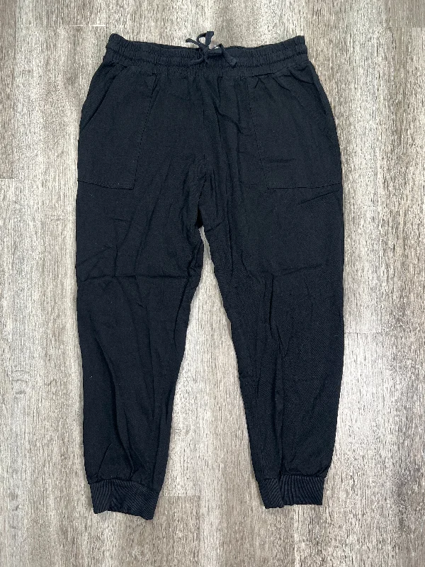 Black Pants Joggers Splendid, Size L