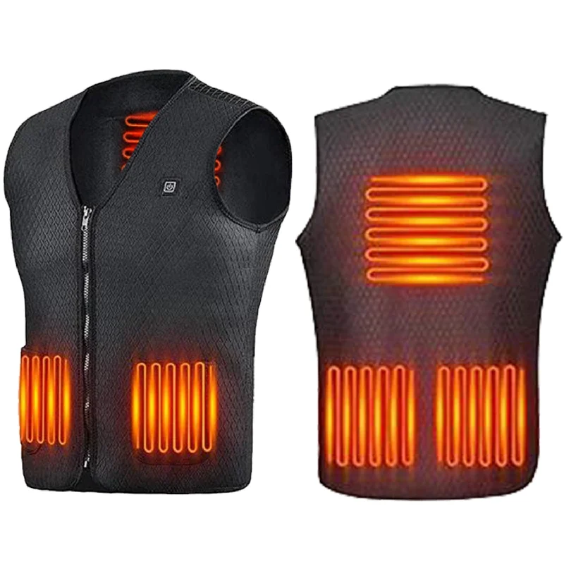 Heat Jacket Vest with 3 Adjustable Temperatures