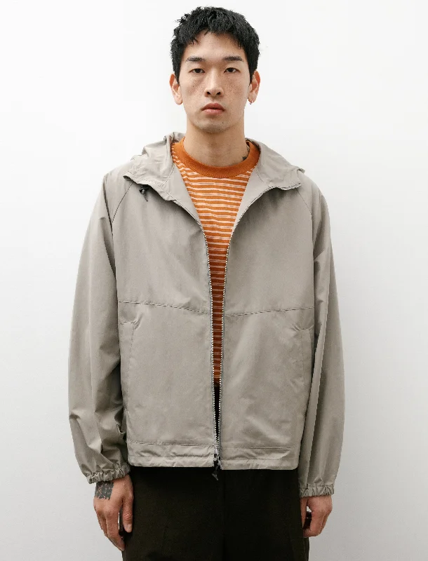 Hooded Blouson Grey