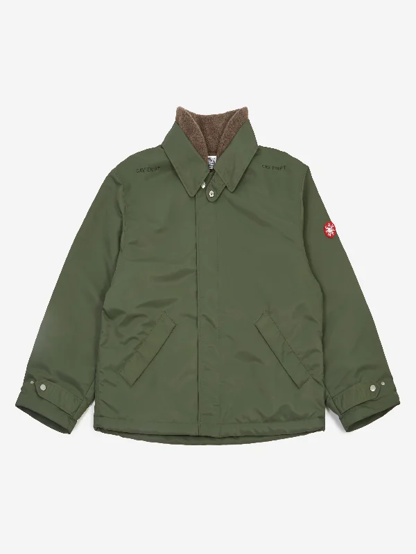 C.E Cav Empt Boa Inner Zip Jacket - Green