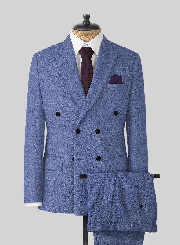 Naples Paris Blue Tweed Suit