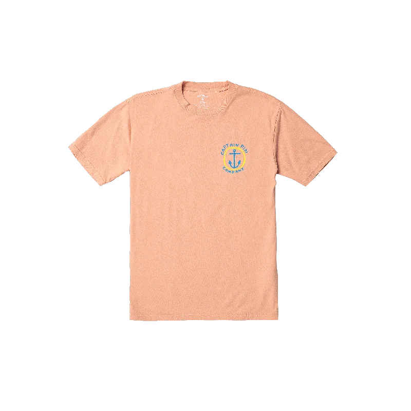 Captain Fun Short Sleeve Tee - Clay Orange