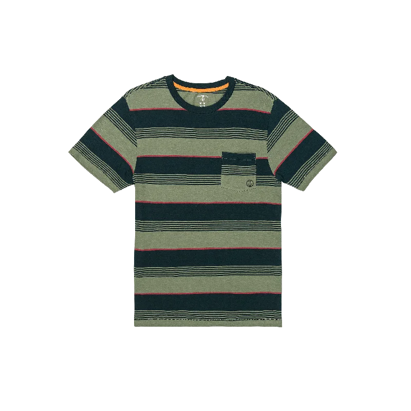 Sixties Stripe Short Sleeve Knit Shirt - Dko