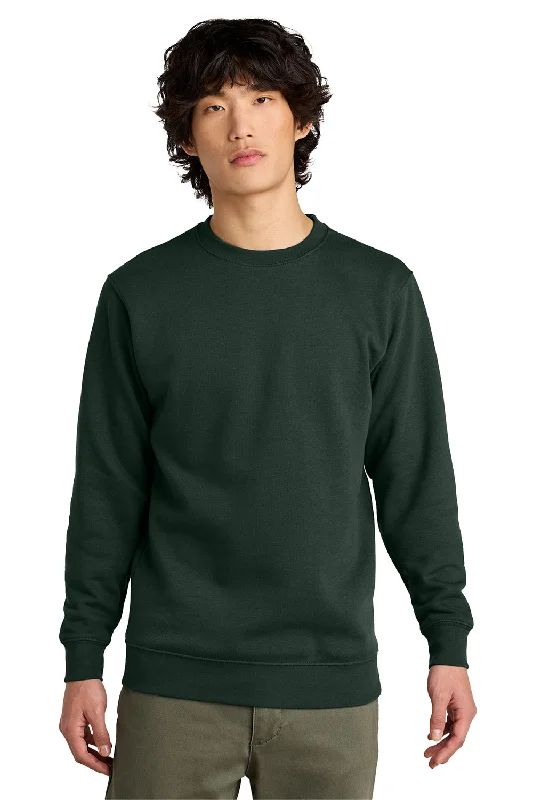 District Mens Very Important Fleece Crewneck Sweatshirt - Forest Green