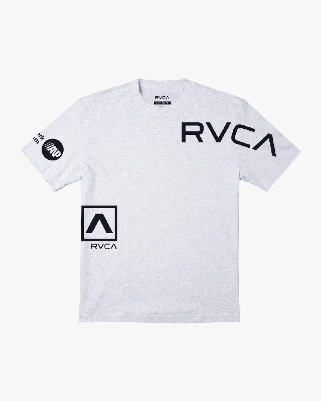 Branded Tee - Light Grey Heather