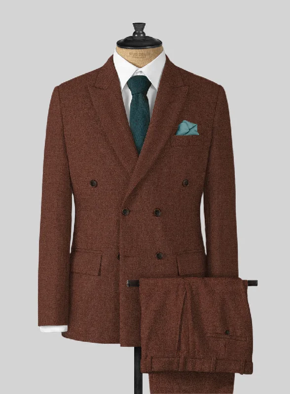 Naples Chestnut Tweed Suit