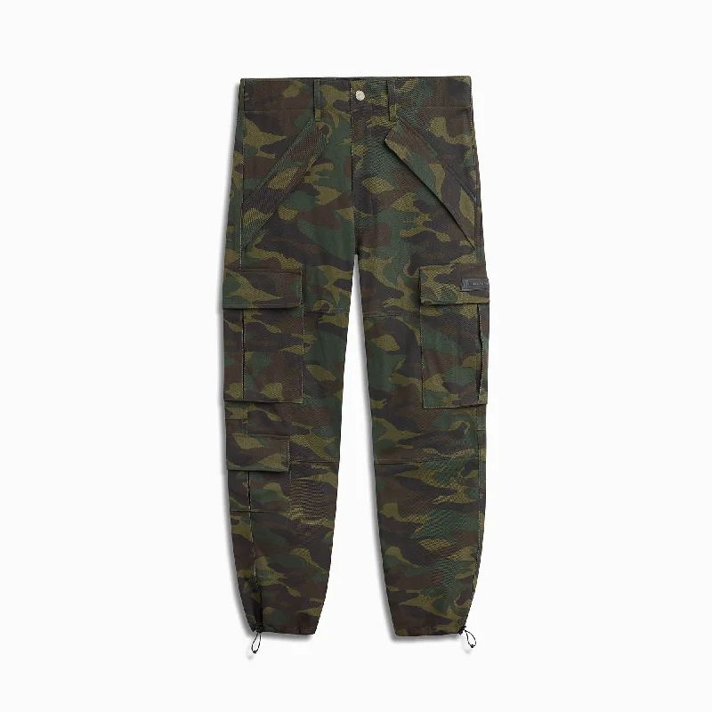 7 pocket cargo / green camo