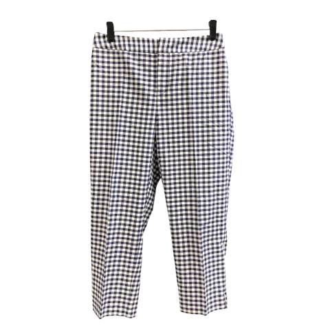 Pants Cropped By Coldwater Creek In Plaid Pattern, Size: 4