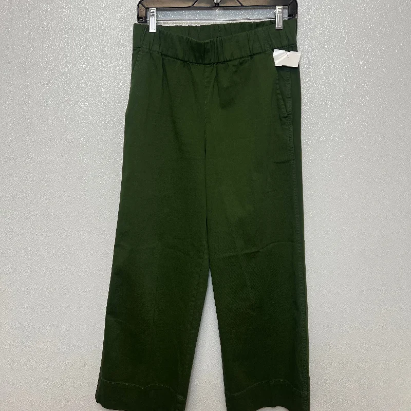 Pants Cropped By J Crew O In Green, Size: S