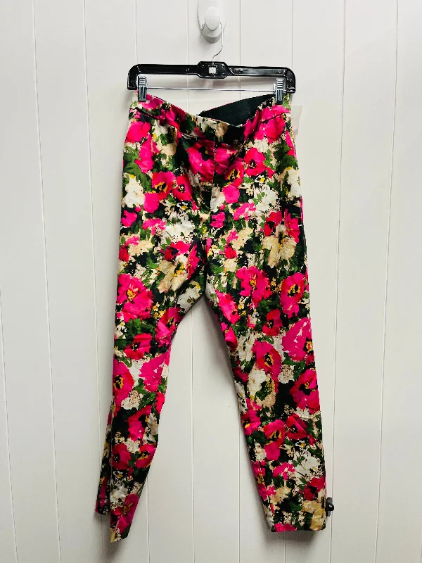 Pants Other By H&m In Green & Pink, Size: 14