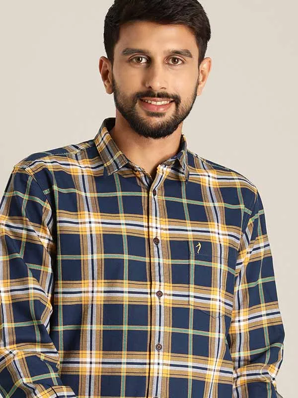 Men Printed Full Sleeve Cotton Shirt